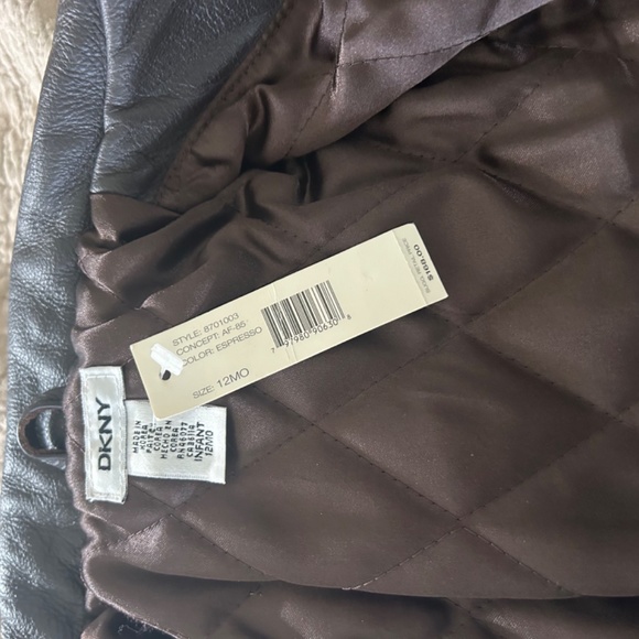 NWT Baby leather coat - Picture 2 of 4